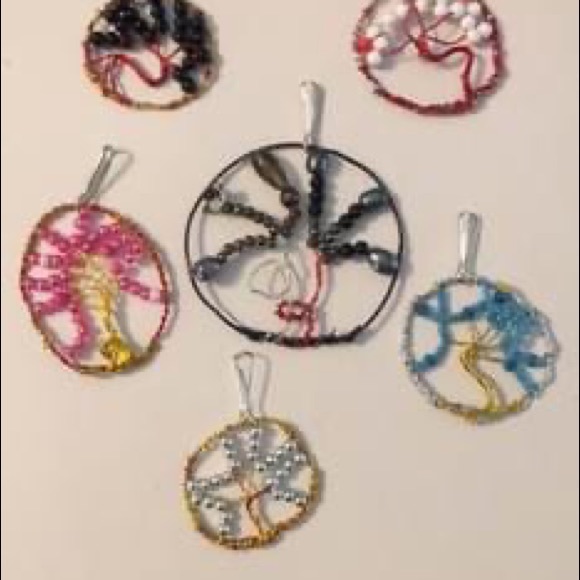 Uniquely Hand Made Wire Charms and Rings - Picture 2 of 4